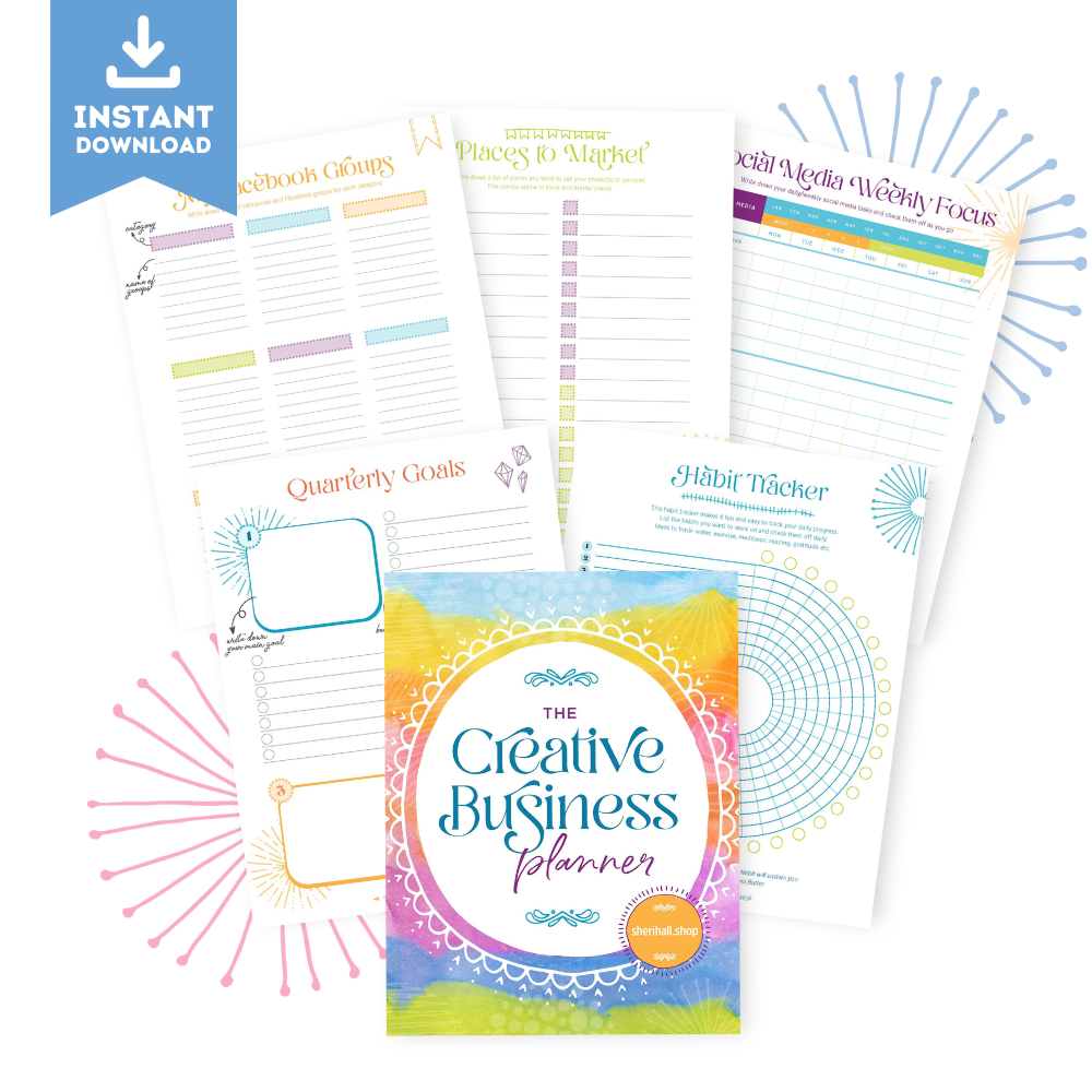 Creative Business Planner (6 pages)