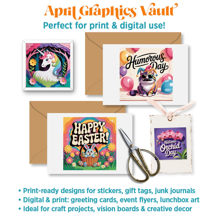 April '26 Graphics Vault: Marketing kit + 327 graphics