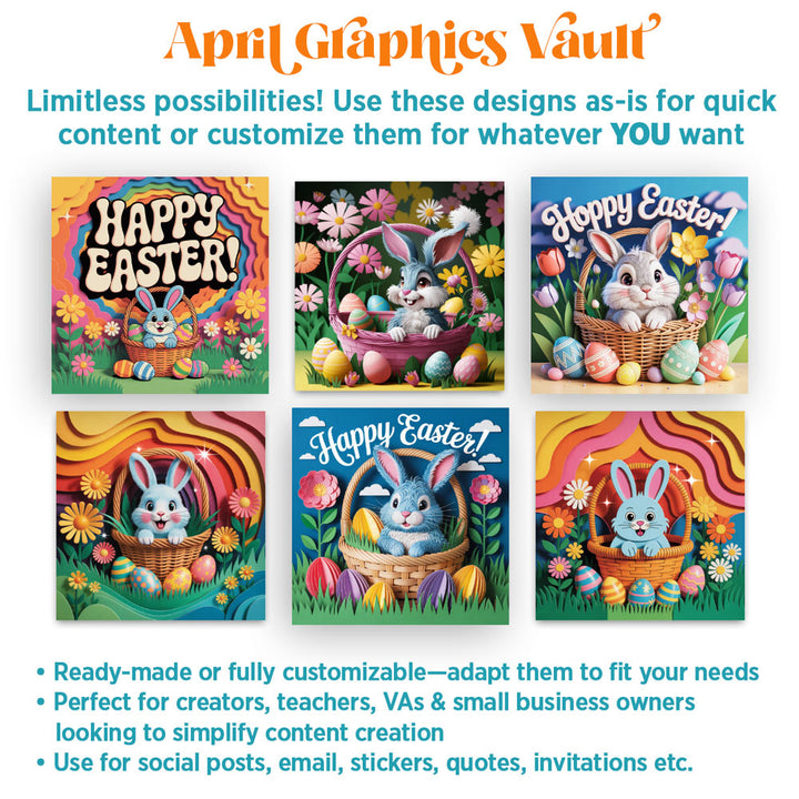 April '26 Graphics Vault: Marketing kit + 327 graphics