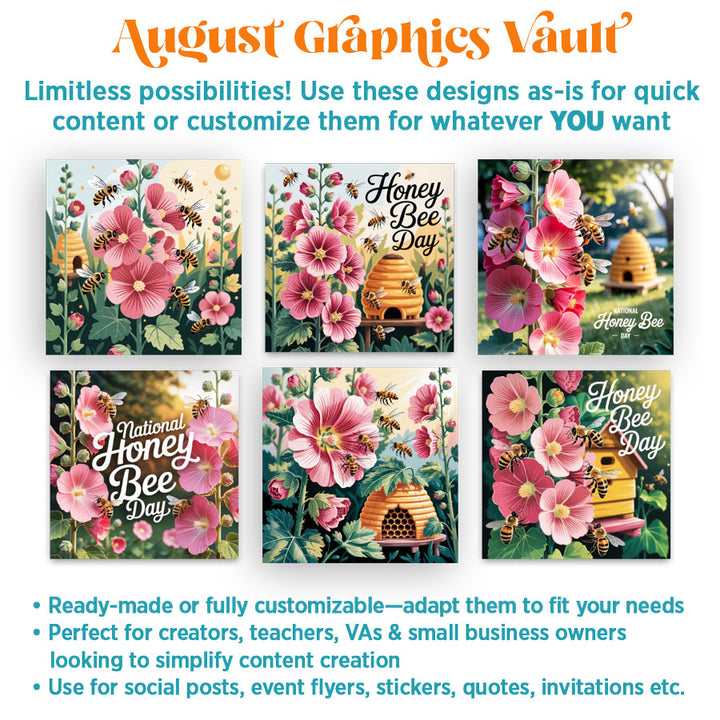 August Graphics Vault: 302 digital + print graphics