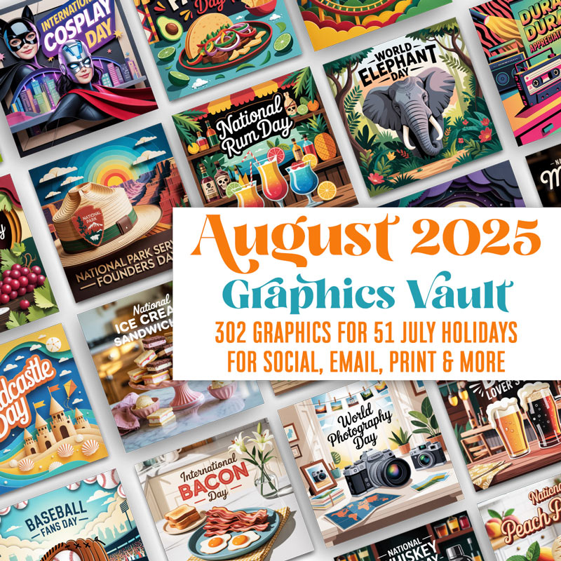 August Graphics Vault: 302 digital + print graphics
