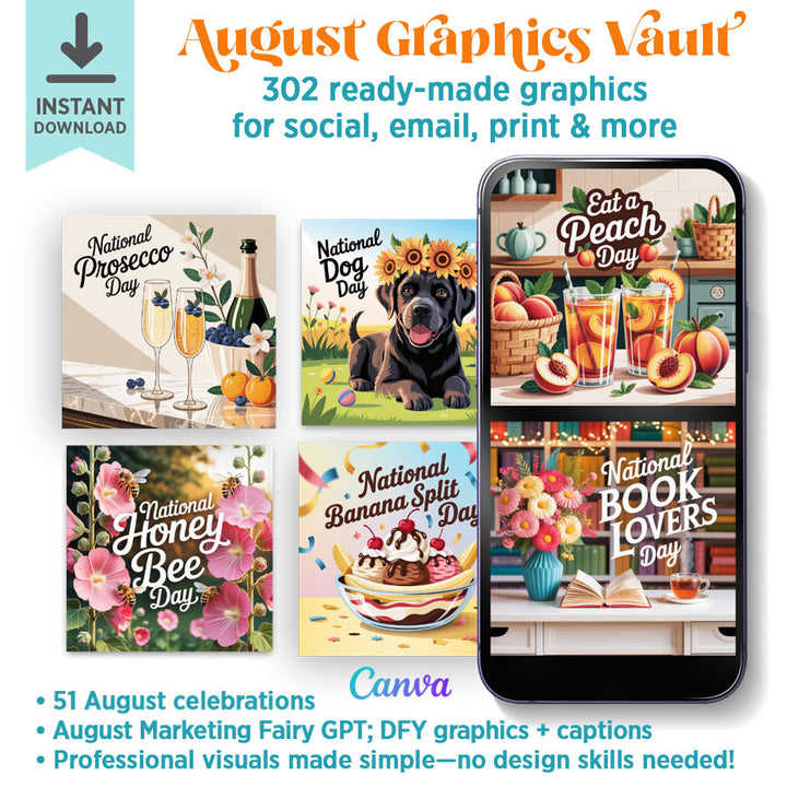 August Graphics Vault: 302 digital + print graphics