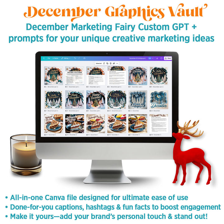 December '25 Graphics Vault: Marketing kit + 300 graphics