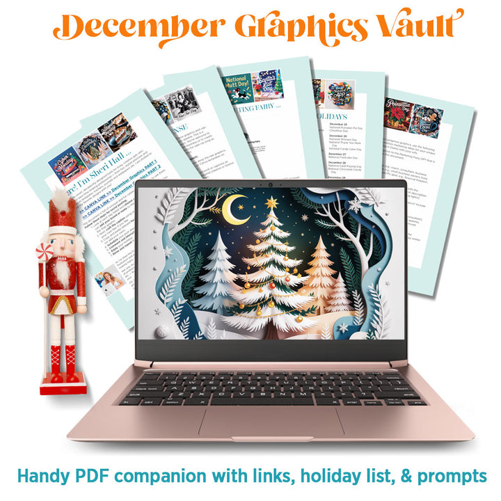 December '25 Graphics Vault: Marketing kit + 300 graphics