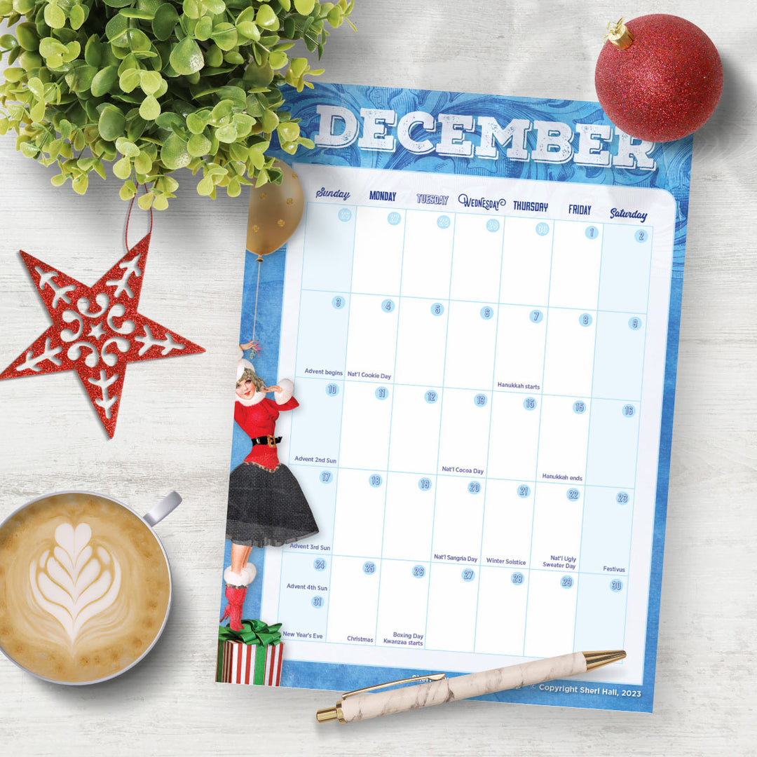 December Mini Planner (5 pages)