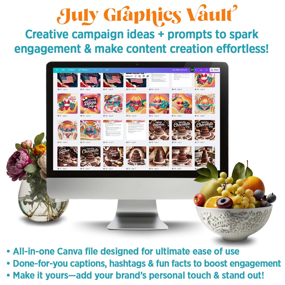 July Graphics Vault: 308 digital + print graphics