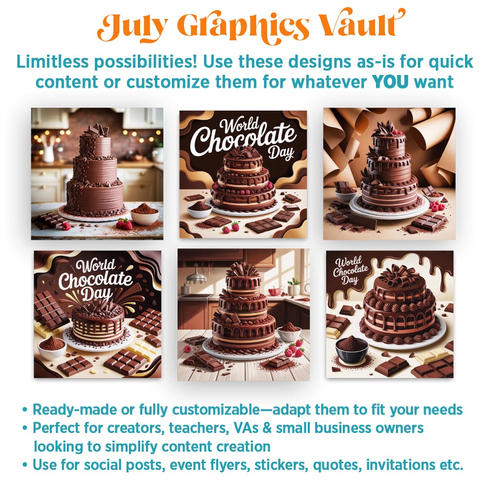 July Graphics Vault: 308 digital + print graphics