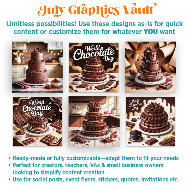 July Graphics Vault: 308 digital + print graphics
