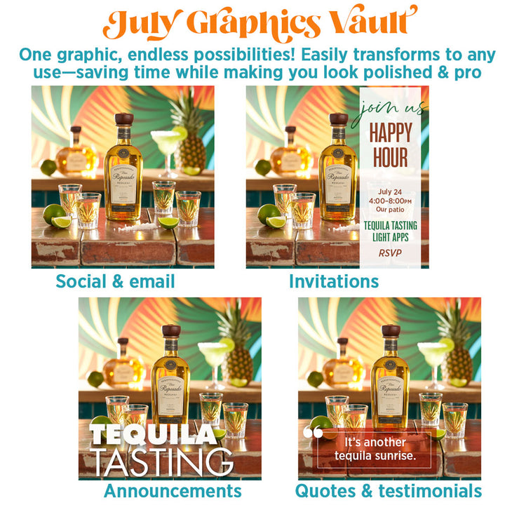 July '26 Graphics Vault: Marketing kit + 416 graphics
