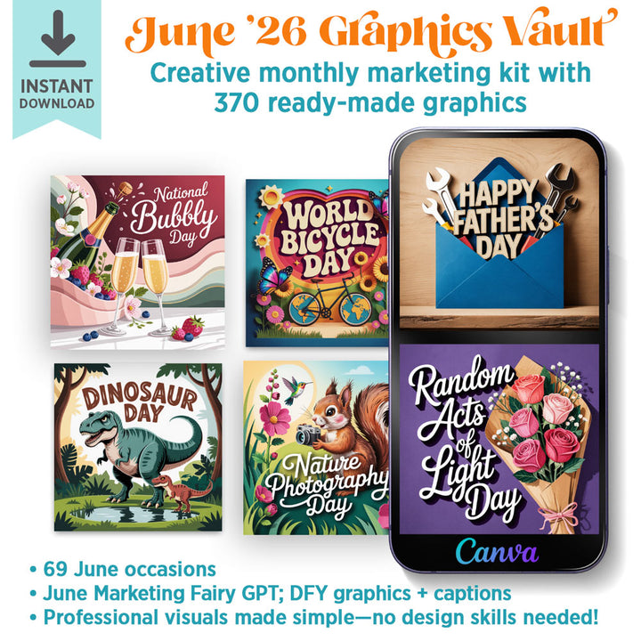 June '26 Graphics Vault: Marketing kit + 370 graphics