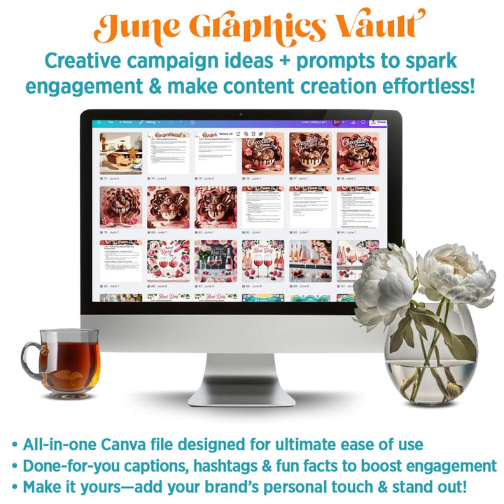 June Graphics Vault: 199 digital + print graphics