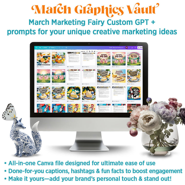 March '26 Graphics Vault: Marketing kit + 300 graphics