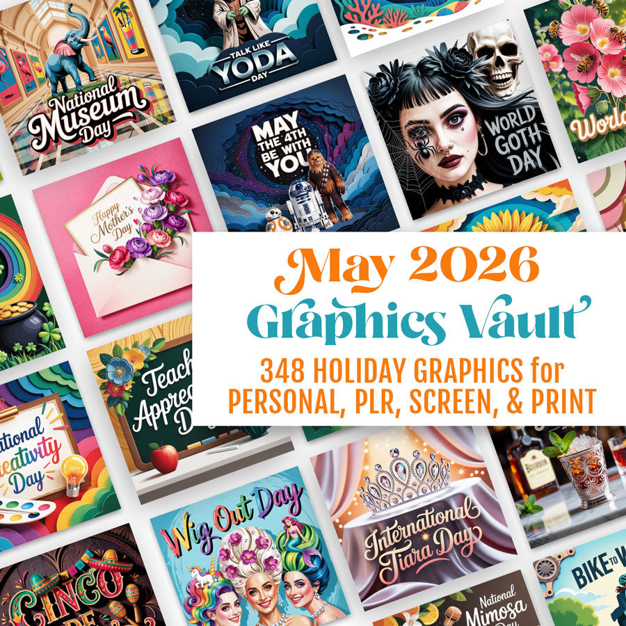 May '26 Graphics Vault: Marketing kit + 348 graphics