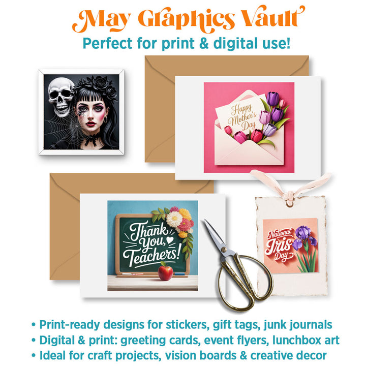May '26 Graphics Vault: Marketing kit + 348 graphics