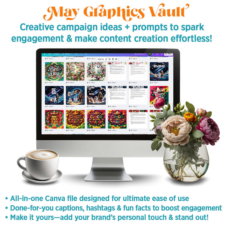 May Graphics Vault: 224 digital + print graphics