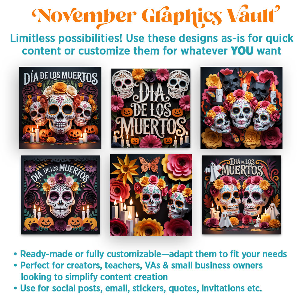 November '25 Graphics Vault: Marketing kit + 278 graphics