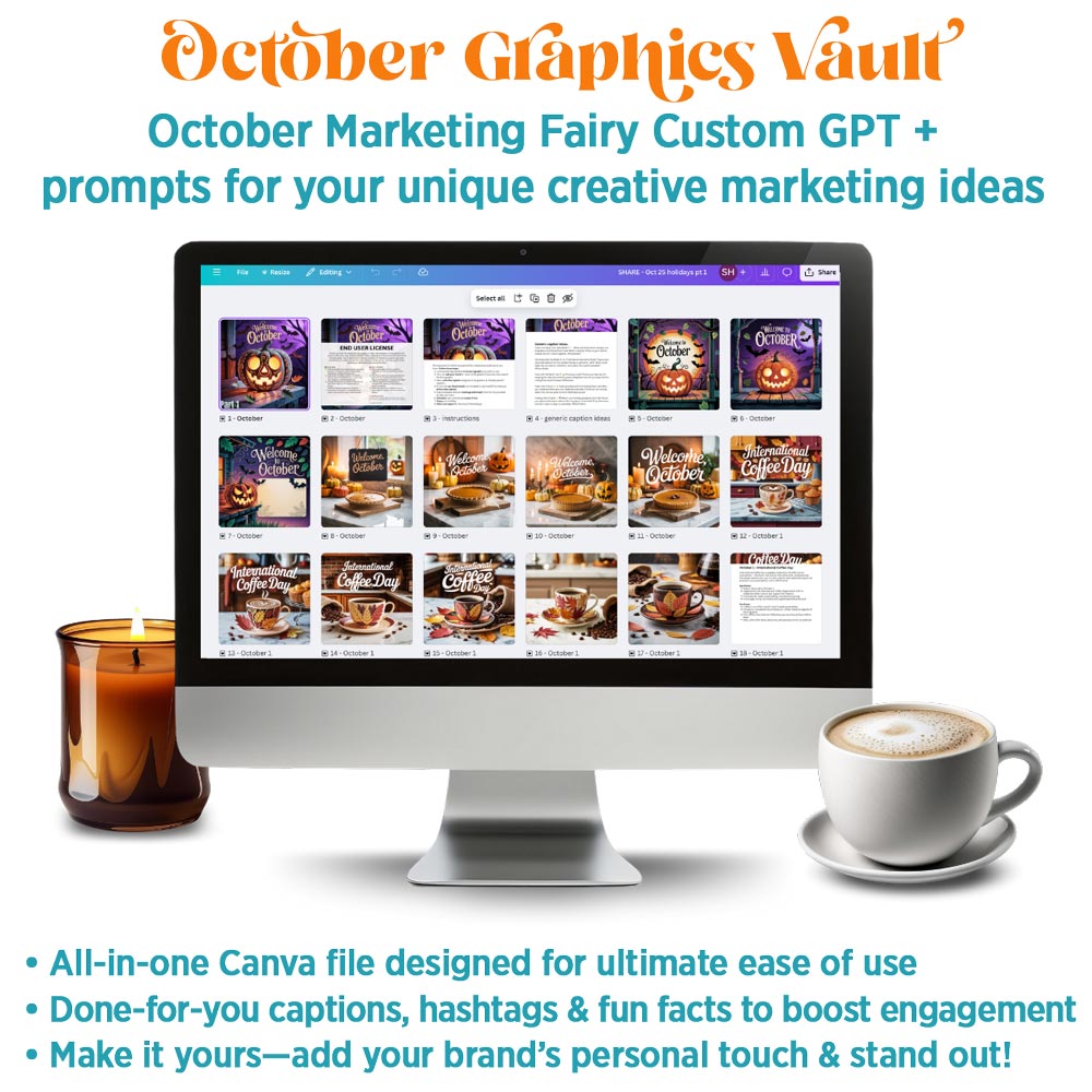 October '25 Graphics Vault: Marketing kit + 281 graphics
