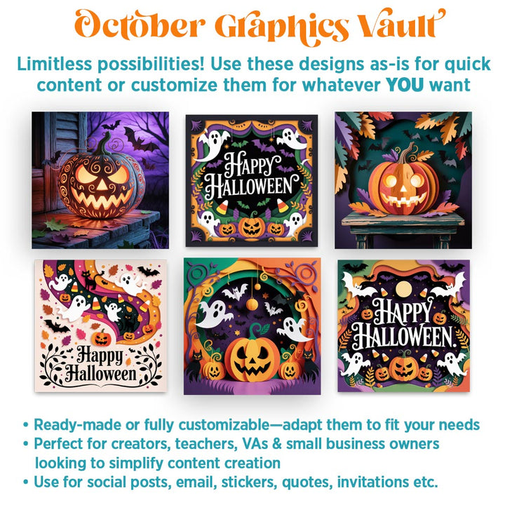 October '25 Graphics Vault: Marketing kit + 281 graphics