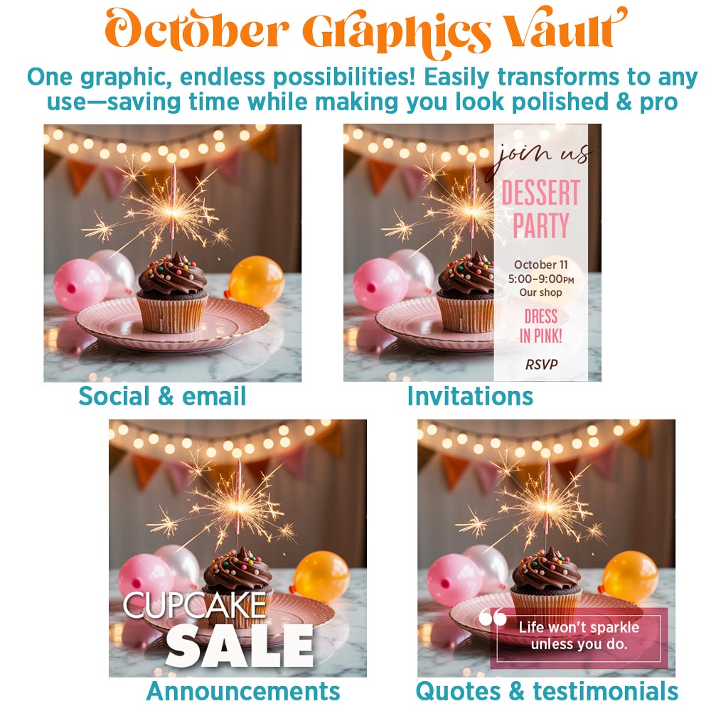 October '25 Graphics Vault: Marketing kit + 281 graphics