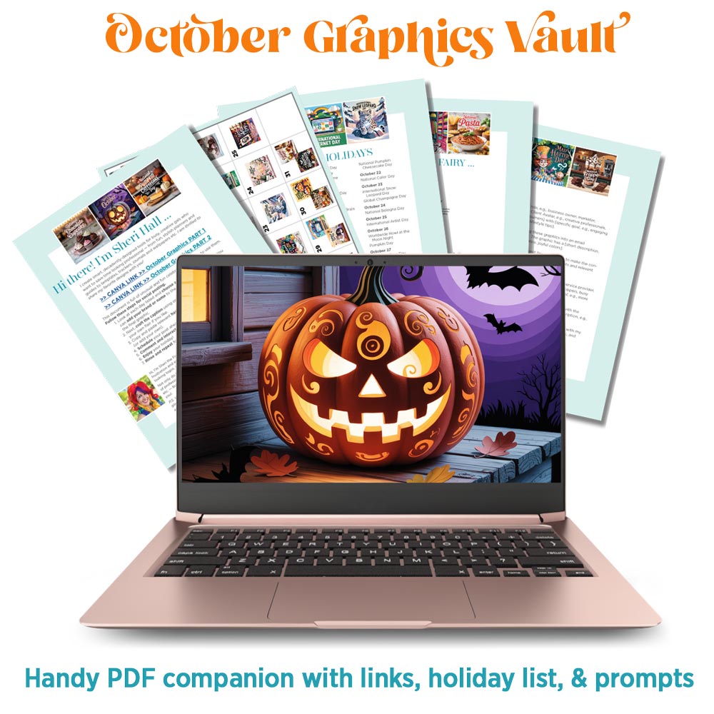 October '25 Graphics Vault: Marketing kit + 281 graphics