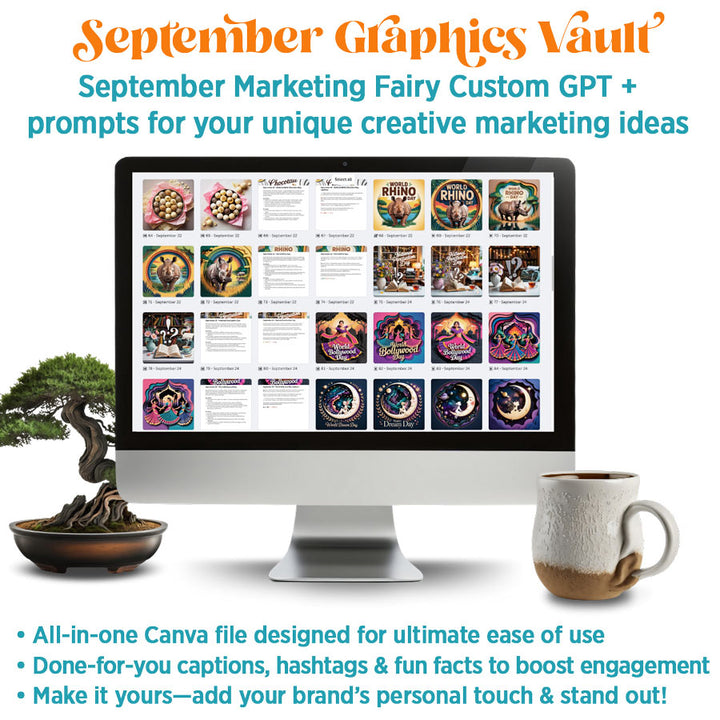 September '25 Graphics Vault: Marketing kit + 275 graphics