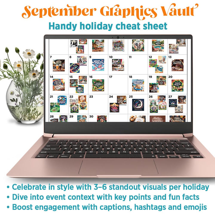 September '25 Graphics Vault: Marketing kit + 275 graphics