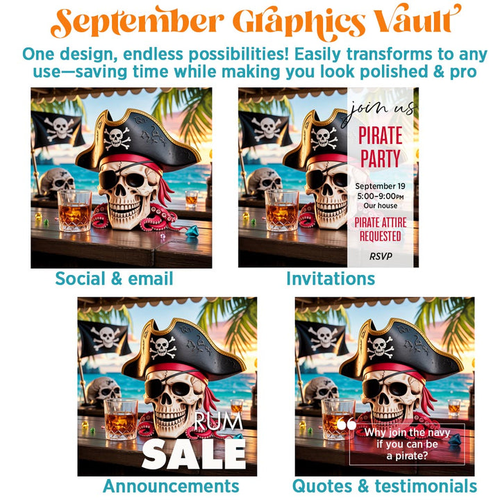 September '25 Graphics Vault: Marketing kit + 275 graphics