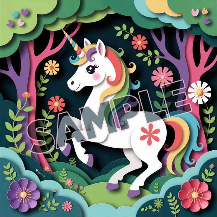 Unicorn Vibes: Stickers + Canva Graphics Kit