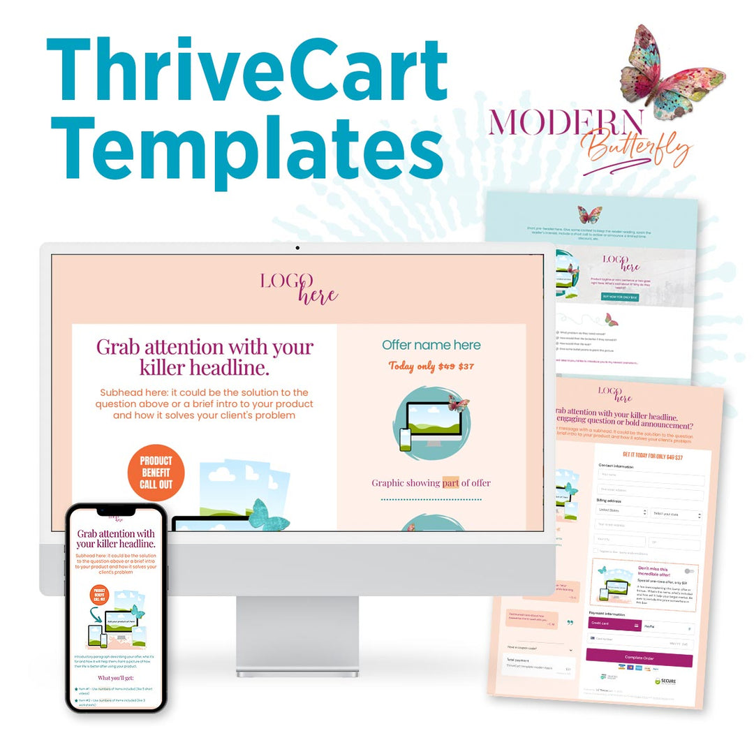 ThriveCart Templates Sheri Hall Creative ThriveCart Templates Sheri Hall Creative